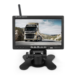 Sistema de estacionamiento de Monitor de 7 pulgadas 1/3 CMOS IP67 2,4G cámara de visión trasera inalámbrica para camión cámara de respaldo inalámbrica para RV/autobús/camión - Product Image 4