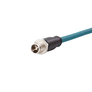 Estándar industrial EN50155 y EN50121 M12 Gigabit Ethernet 4 8 pines RJ45 X D sistema de datos de código Cable M12 - Product Image 4