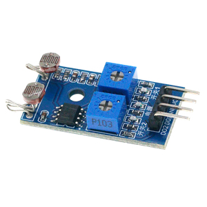 2-Kanal-Lichtsensormodul lichtempfindlicher Widerstand Lichterkennung lichtempfindliches Widerstandsmodul für <span class=keywords><strong>Arduino</strong></span>
