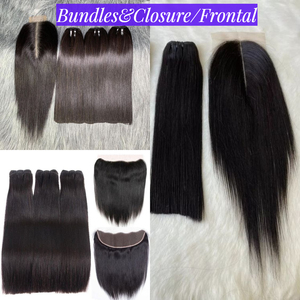 100% Vietnamese <strong>Human</strong> Hair Bone Straight Braiding Hair Extensions,Double Drawn Donor Hair Bone Straight Bundles With Closure - Product Image 4