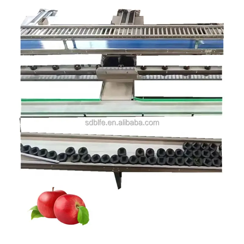 Línea de clasificación de naranja y tomate Máquina de clasificación de frutas y verduras para clasificador de productos agrícolas de tamaño de peso