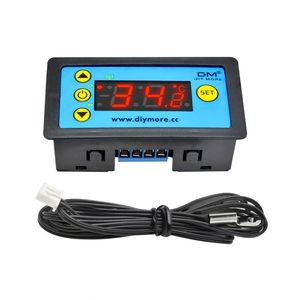 W3231 Dual Digital Thermostat <strong>Temperature</strong> <strong>Controller</strong> DC 12V Switch NTC10K <strong>Sensor</strong> - Product Image 1