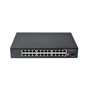 Conmutador no gestionado Gigabit de 24 puertos de alta calidad con 2 enlaces ascendentes SFP para soluciones de red fiables en centros de datos - Product Image 2