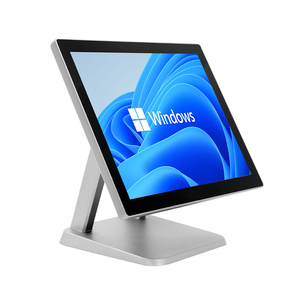 15 дюймов сенсорный экран POS машина Intel i7 Windows 10 совместимый розничный терминал POS с алюминиевым кассовым аппаратом MSR Card Reader - Product Image 1