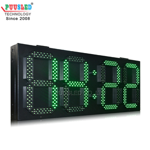 Buona qualità per esterni 7 segmenti cifre LED tempo e Temp segno impermeabile led timer display led orologio da parete - Product Image 2