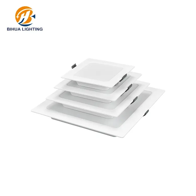 Faretto da incasso in plastica di buona qualità 5w 7w 11w 16w 22w pannello Led quadrato da incasso per interni