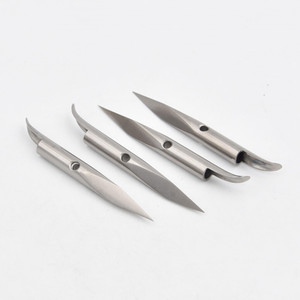Özelleştirilmiş CNC hassas işleme uzun kesim 3 taraf Spearfishing ve balıkçılık için keskin uç titanyum kayma ipuçları - Product Image 6