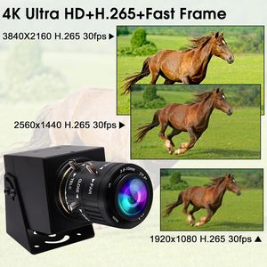 ELP 4K IMX415 USB HD MI Kamera Handbuch 3,6-10mm Manuelles Zoomobjektiv Webcam Mini-Nahaufnahme kamera für PC Computer monitor TV-Projektor - Product Image 4