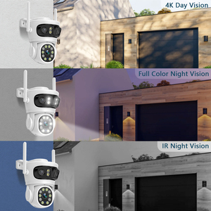 OEM 6K Wifi Security Camera 3MP 3 Lens 3 Screen Ai Human Auto Tracking Night Vision Indoor <strong>Protocol</strong> Outdoor <strong>Wireless</strong> Ptz Camera - Product Image 5