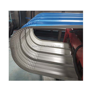 Trước cong lợp & tường ốp bullnose tấm Máy structureless lợp hồ sơ làm cuộn hình thành thiết bị - Product Image 5