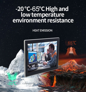 12.1英寸工业触摸屏电脑，配有I5 I7处理器Windos OS 8G RAM128G固态硬盘赢得配件工业面板电脑 - Product Image 3