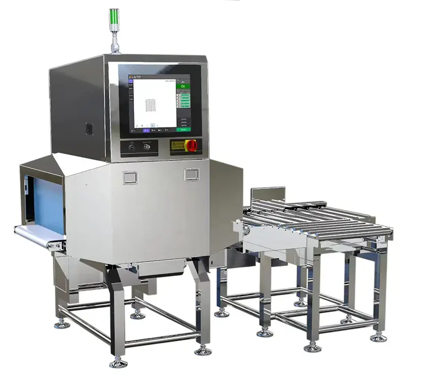 Meat Seafood Security metal detector conveyor x-ray detector metal detection machine