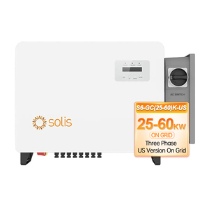 Solis 25KW 36KW 40KW 50KW并网三相美国版逆变器太阳能家用储能带液晶显示器 - Product Image 3