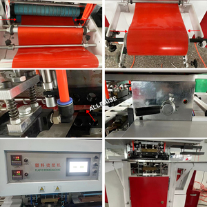 Hoàn toàn tự động nhựa phim vá Túi tập tin đính kèm làm máy móc mềm vòng lặp xử lý tập tin đính kèm máy hàn - Product Image 5