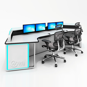 Sala di controllo mobili Data Center professionale multi Computer Workstation comando centro Console tavolo - Product Image 2