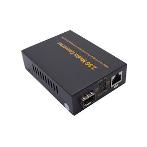 ตัวแปลงสื่อเสียบเป็นสัญญาณ OEM 2.5G SFP เป็น UTP 1g/2.5g ตัวแปลงสื่อออปติคอลเป็น RJ45พร้อม DC12V สำหรับเครือข่าย IP - Product Image 4
