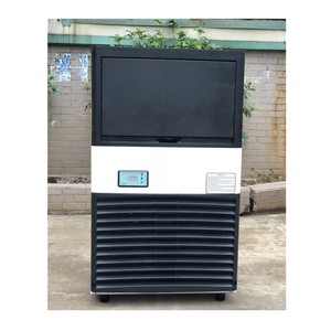 工厂不锈钢商用制冰机，带储物透明冰块制造机汽车制冰机 - Product Image 4