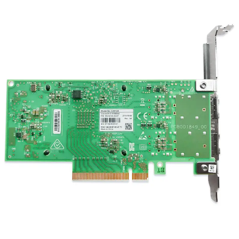 MCX512A-ACAT para tarjeta de interfaz de red, 10/25Gb, ConnectX-5