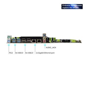 La nueva placa base PANDL X99 de refrigeración activa admite Dual Gigabit Ethernet Intel Xeon CPU ECC DDR3 Dual CPU placa base para escritorio - Product Image 5