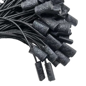 Hang <strong>Tag</strong> <strong>String</strong> <strong>Loop</strong> Polyester Hangtag <strong>String</strong> Wax Seal Lock <strong>String</strong> Garment Pattern Korean Wax Rope Hanging Tablets - Product Image 2