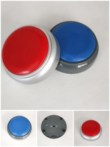 Fuente de fábrica de alta calidad, botón pulsador de respuesta grabable, módulos de sonido, zumbador parlante, botón de sonido personalizado para comunicación - Product Image 3