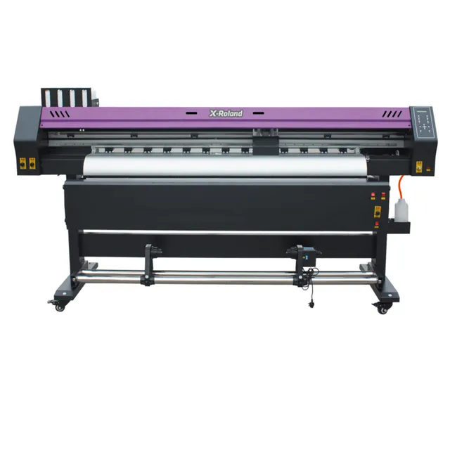 6ft 185Cm Eco Oplosmiddel Printer Met 4720/Dx5/Dx7/Xp600 Enkele Kop Binnen En Buiten Digitale Printer