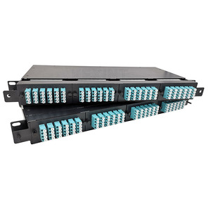 KEXINT MPO/MTP Cassette <strong>64</strong> Core for LC Quad Adapter Max Modular <strong>64</strong> <strong>Port</strong> Fiber Optic <strong>Patch</strong> <strong>Panel</strong> - Product Image 2
