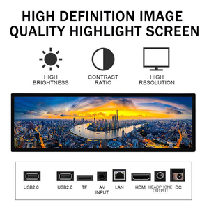47.6 "棚用ディスプレイ画面広告機器AndroidシステムストレッチバーLCDディスプレイ画面 - Product Image 3