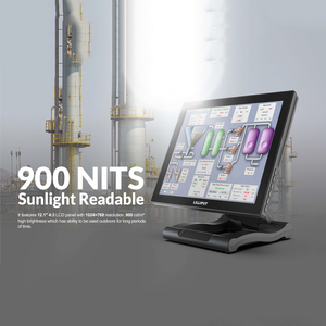 Lilliput High Brightness <strong>Touch</strong> <strong>Screen</strong> Monitor 12 Inch 900nits 1024x768 Industrial 10 Point Capacitive Monitor 4K HDMI <strong>VGA</strong> <strong>Input</strong> - Product Image 4