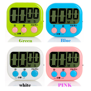 Elektronischer Desktop Großer LCD Digital 99 Minuten 59 Sekunden Countdown Digitaler Timer mit Magnet - Product Image 6