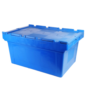 <strong>File</strong> <strong>Box</strong> Plastic Stackable Storage Container <strong>with</strong> Hinged Attached Lid and Rails for Hanging <strong>File</strong> <strong>Folders</strong>