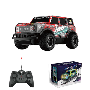 Dwi Dowellin 1/24 Scale Racing <strong>RC</strong> Car Light-Up with Cool LED Lights <strong>Toy</strong> for Kids' Hobby Remote Control Car - Product Image 2