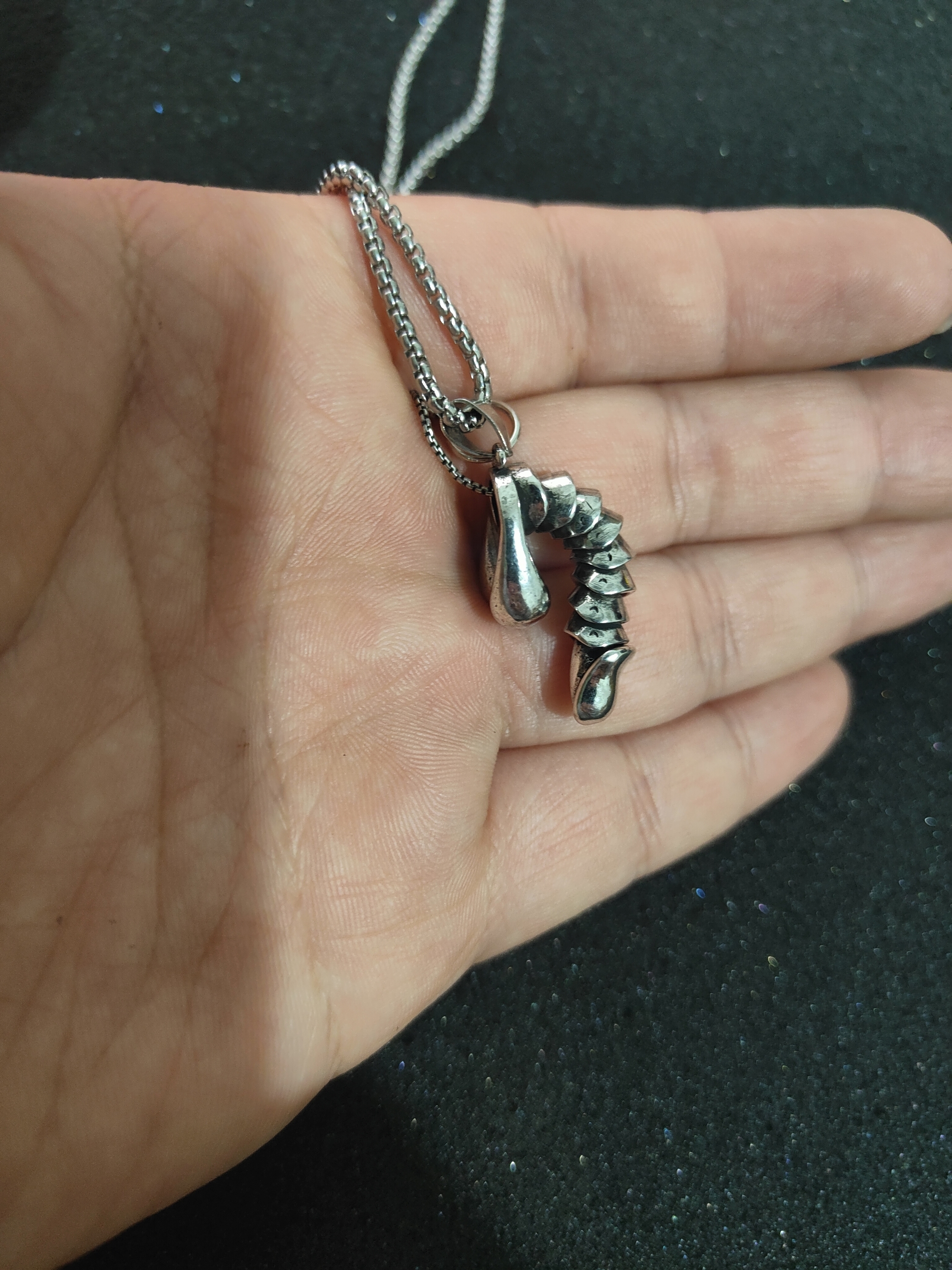 Argento (Catena in Acciaio Inox)