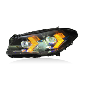 SJC ชุดไฟหน้า F10 F18แบบอัตโนมัติสำหรับ BMW 5 Series 10-17อะไหล่รถยนต์ไฟ LED สำหรับวิ่งกลางวันที่ดัดแปลงแล้วเลนส์คู่หน้ารถ - Product Image 3