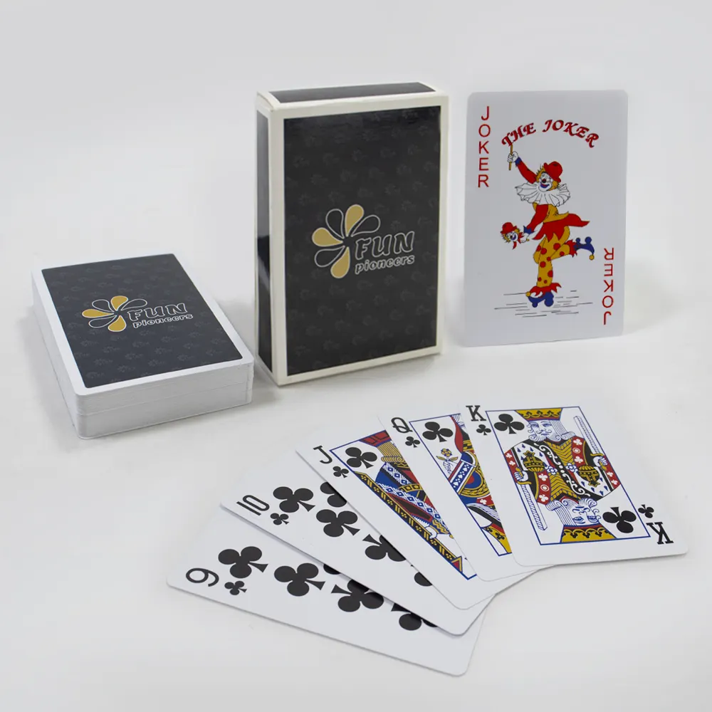 Fabricante chino oem para adultos, publicidad por sublimación, póker, EE. UU. Cartas de juego