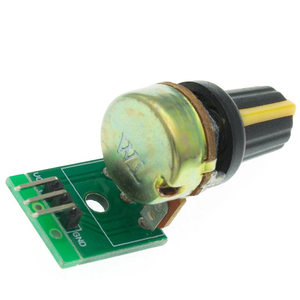 10K Resistance <strong>Potentiometer</strong> Module Adjustable Resistance Module Single Turn Adjustable Analog Output 0-5V