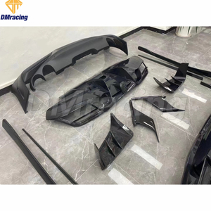 MSY สไตล์ครึ่งคาร์บอนไฟเบอร์กันชนร่างกายชุดสำหรับเฟอร์รารี F8 2019 - Product Image 3