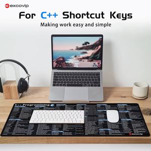 Großes Office Desktop-Mauspad für C-Programmierung Voll englischer Short cut Key Rubber Dirty-Resistant auf Lager - Product Image 3