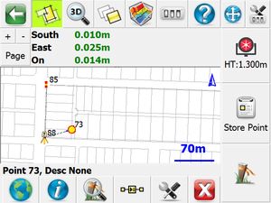 GNSS Receiver Controller Fieldgenius <strong>Software</strong> for Android - Product Image 3