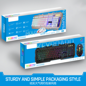 Combos de teclado y ratón para juegos de alta calidad, 104 teclas, juegos ergonómicos de teclado y ratón SUB para ordenador con cable para jugadores - Product Image 6