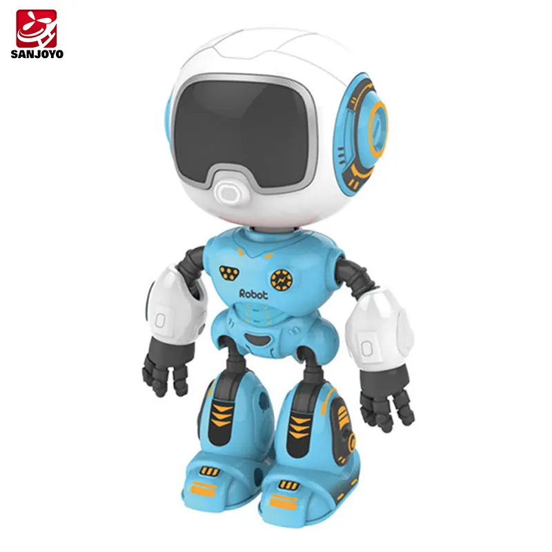 SJY-958 Reazione di Tocco del Metallo Mini Robot Giocattoli Con Interagire Gioco