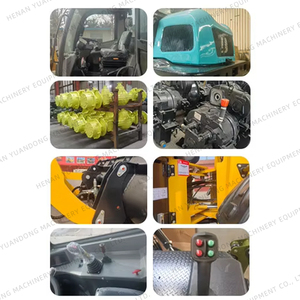 4x4 <strong>Advanced</strong> Technology Excavator Backhoe Loader Shovel Loader Compact Tractor With Loader and Backhoe - Product Image 4