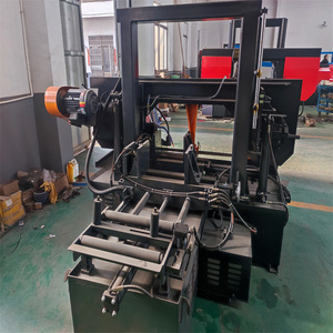 Büyük boy bant testere makinesi için Metal kesme verimli demir ve çelik kesici ile Motor Motor ve dişli çekirdek bileşenleri - Product Image 3