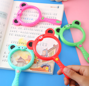 Cartoon Children's Bear Magnifier Toy Candy-Colored Handheld <strong>Learning</strong> Supplies for Scientific Experiment <strong>Exploration</strong> <strong>and</strong> Games - Product Image 2