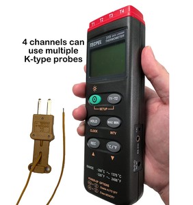 データロガーレコーダー輸出用4チャンネル高精度温度 - Product Image 5