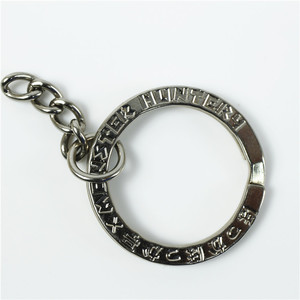キーホルダーロゴキーリングパンチロゴKey_ringニッケルキーホルダープリントキーリングチェーン - Product Image 5