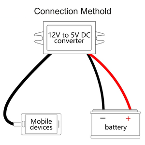 DC 12V a 5V USB Tipo-C Convertidor reductor de ángulo recto Salida 3A 15W Módulo Buck Adaptador de corriente Compatible Pi 4 Teléfonos móviles - Product Image 5