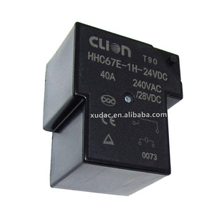 HHC67E-1H-12V 24 В/HHC67E-1Z-12V 24VDC Новое реле Clion 4-pin 5-pin 30A 40A - Product Image 1