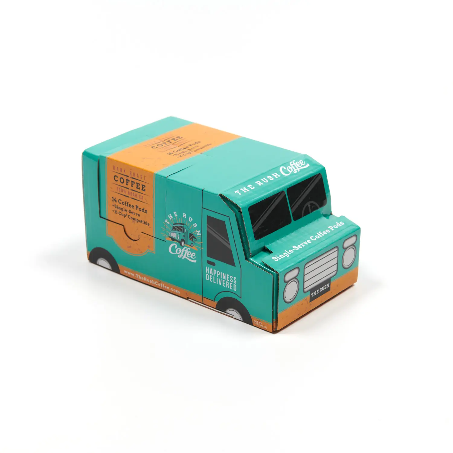 Caja de papel en forma de coche de juguete profesional, embalaje de cartón