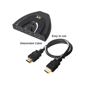 4K * 2K 3x1 Pigtail Hdmi Splitter Swither 3 Port 3 en 1 Hdmi Switch para TV Set-Top Otros equipos de audio y video. - Product Image 3